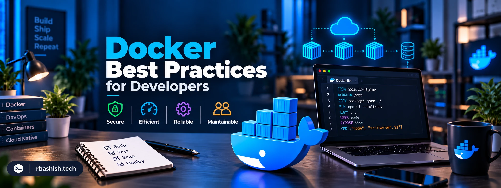 Docker Best Practices for Developers cover