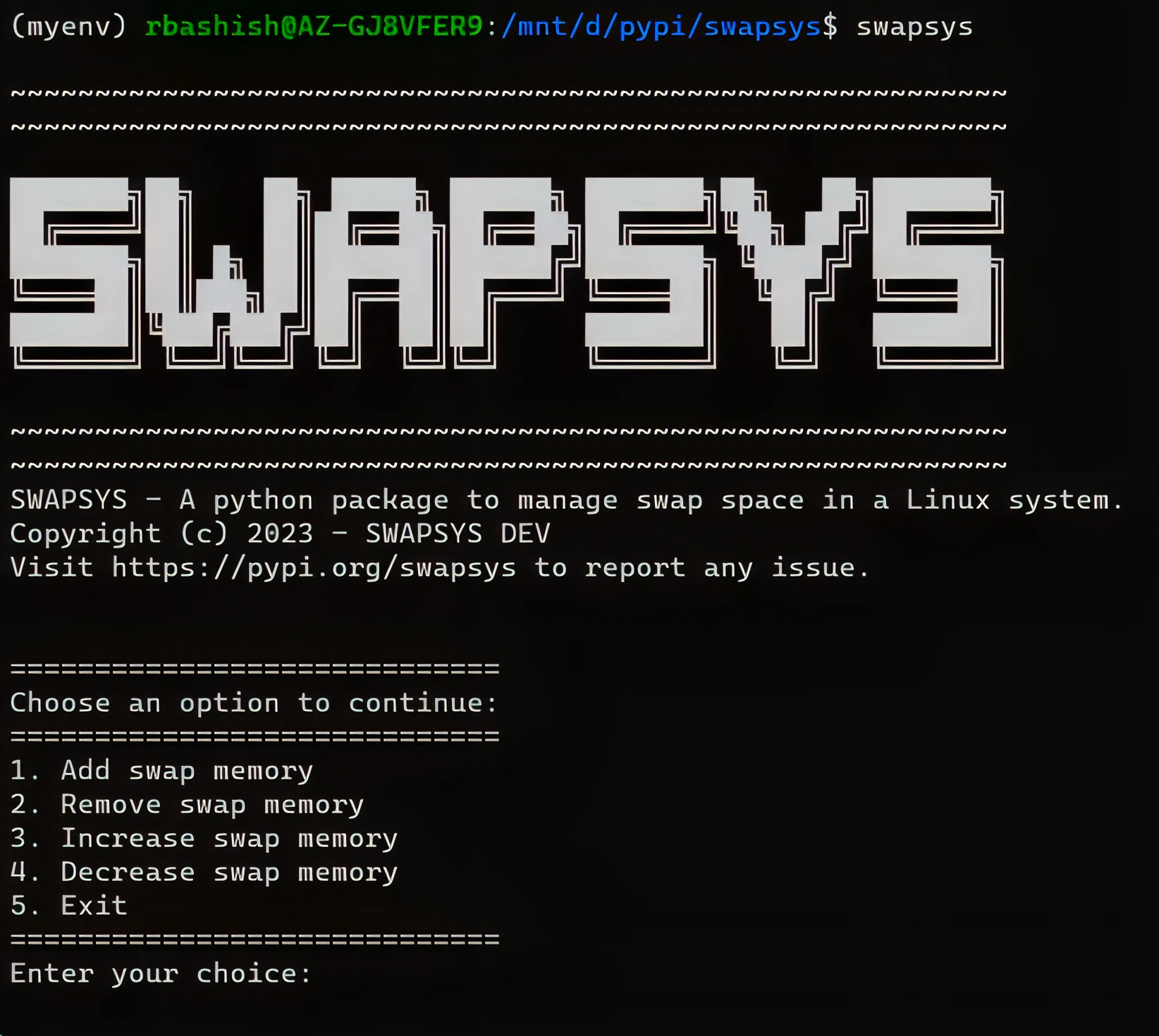 SwapSys preview